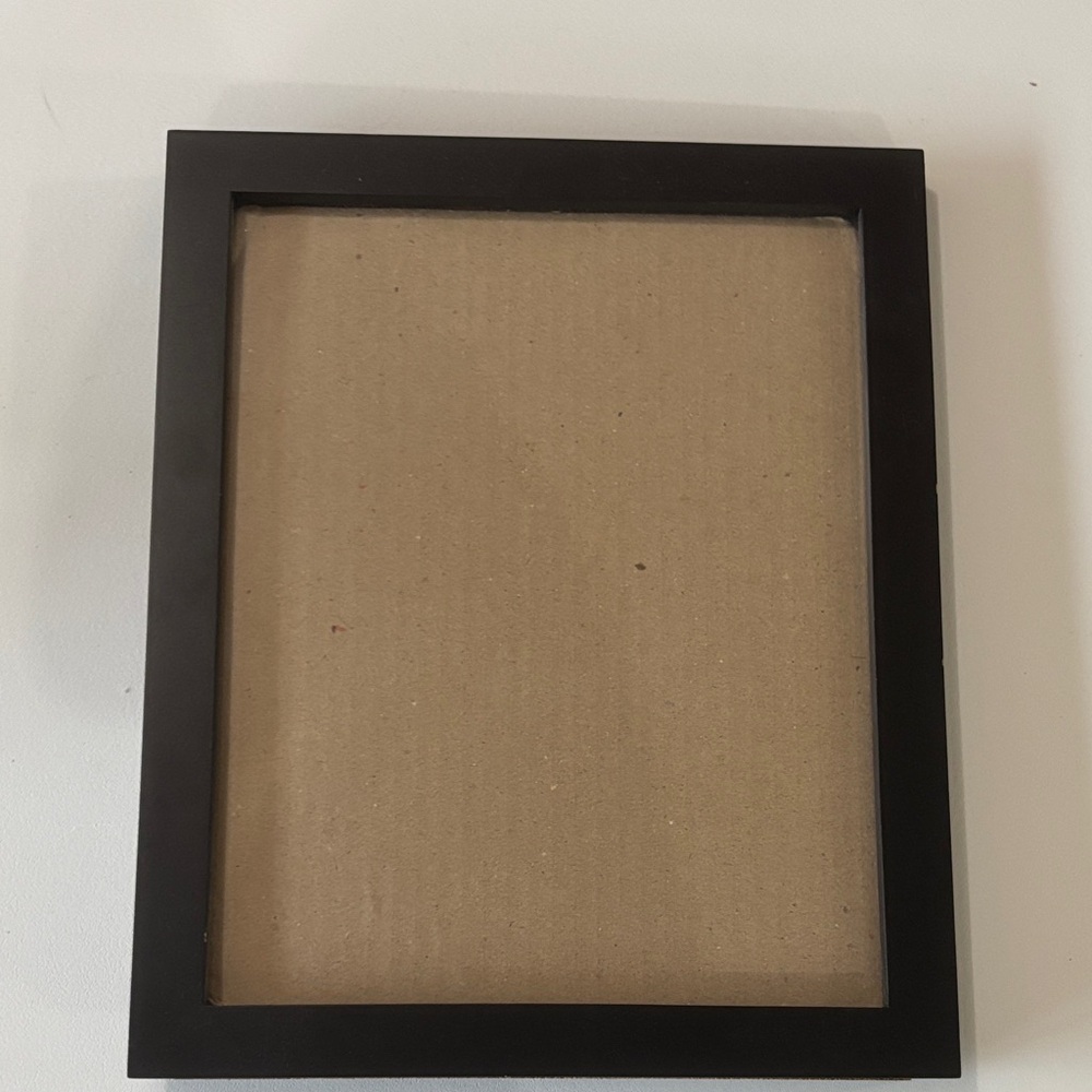 (3/$5) plain black frame 8/10